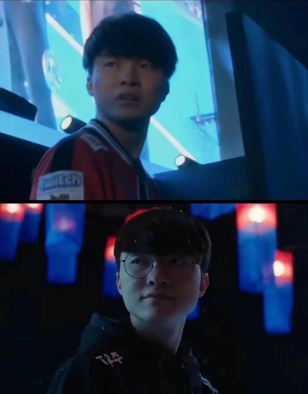  faker连续用头撞墙 